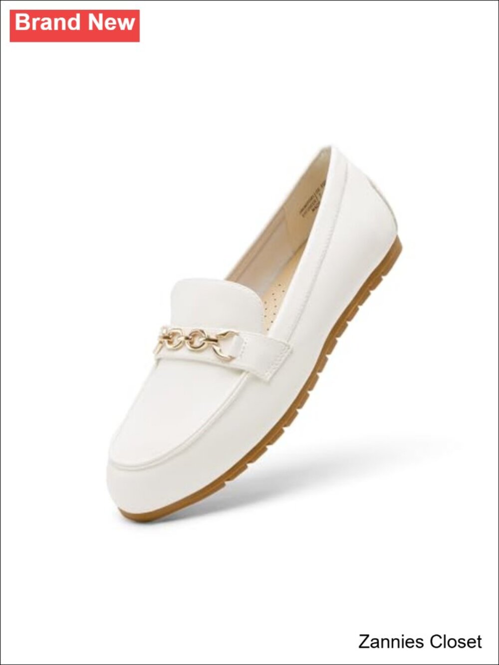 ✨ DREAM PAIRS Women's Slip On Loafers Faux Leather Round Toe Flats